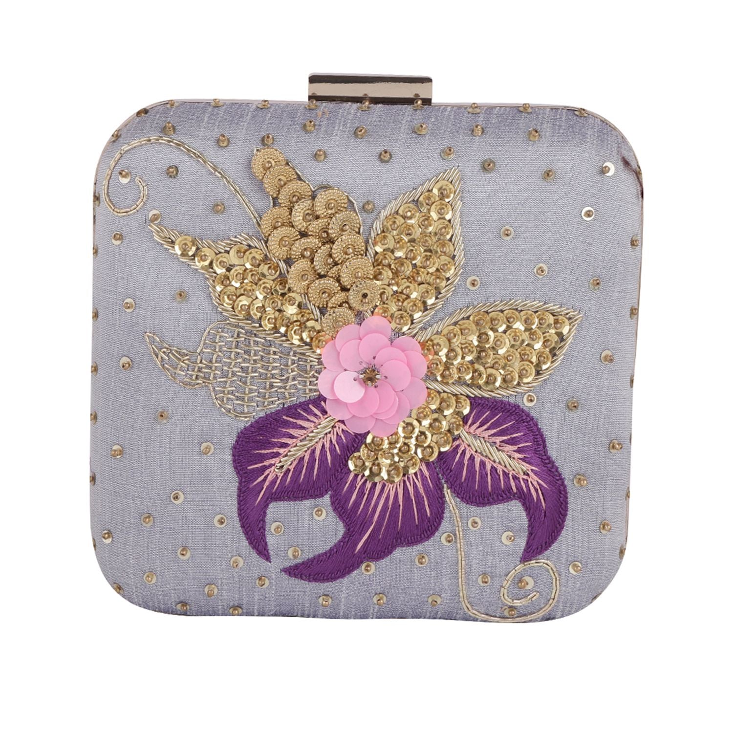 Swisni Embroidered Clutches - SWIS-1028 - Creative View