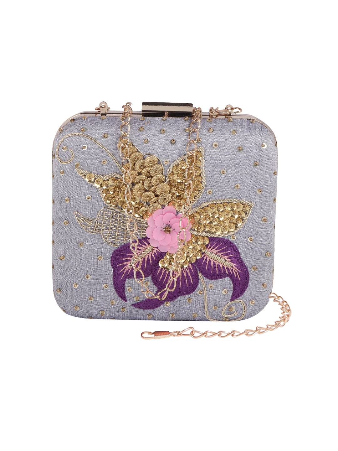 Swisni Embroidered Clutches - SWIS-1028 - Detail View 10