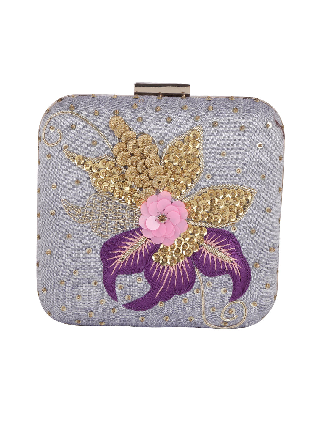 Swisni Embroidered Clutches - SWIS-1028 - Detail View 16