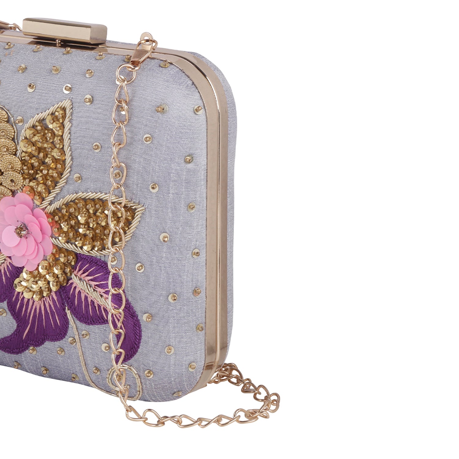 Swisni Embroidered Clutches - SWIS-1028 - Detail View 5
