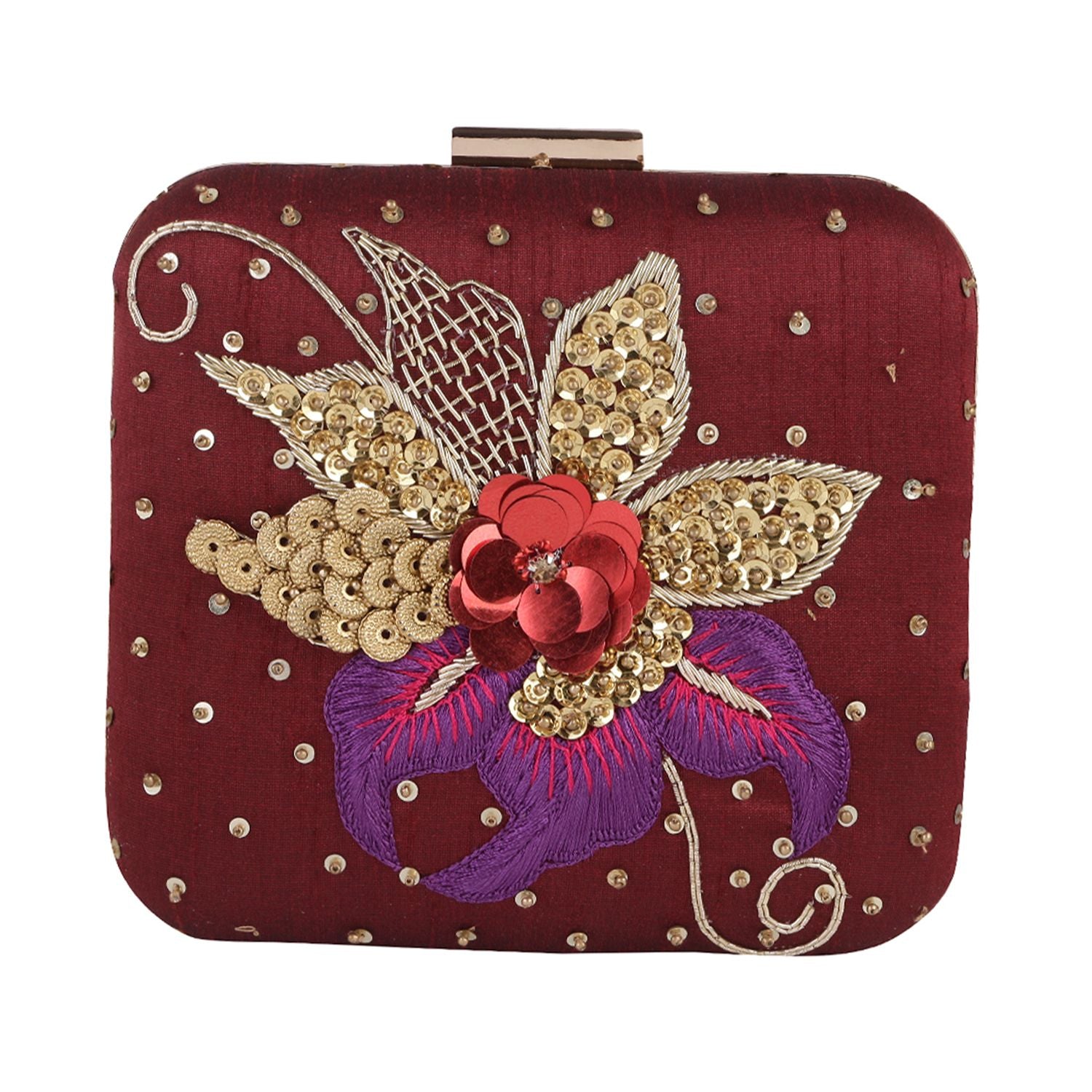 Swisni Embroidered Clutches - SWIS-1029 - Creative View