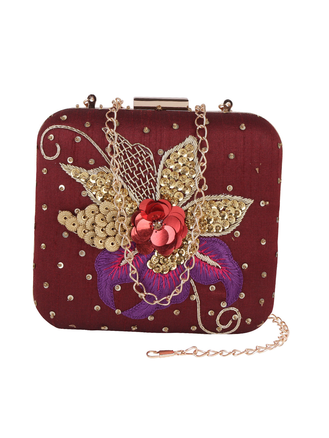 Swisni Embroidered Clutches - SWIS-1029 - Detail View 11