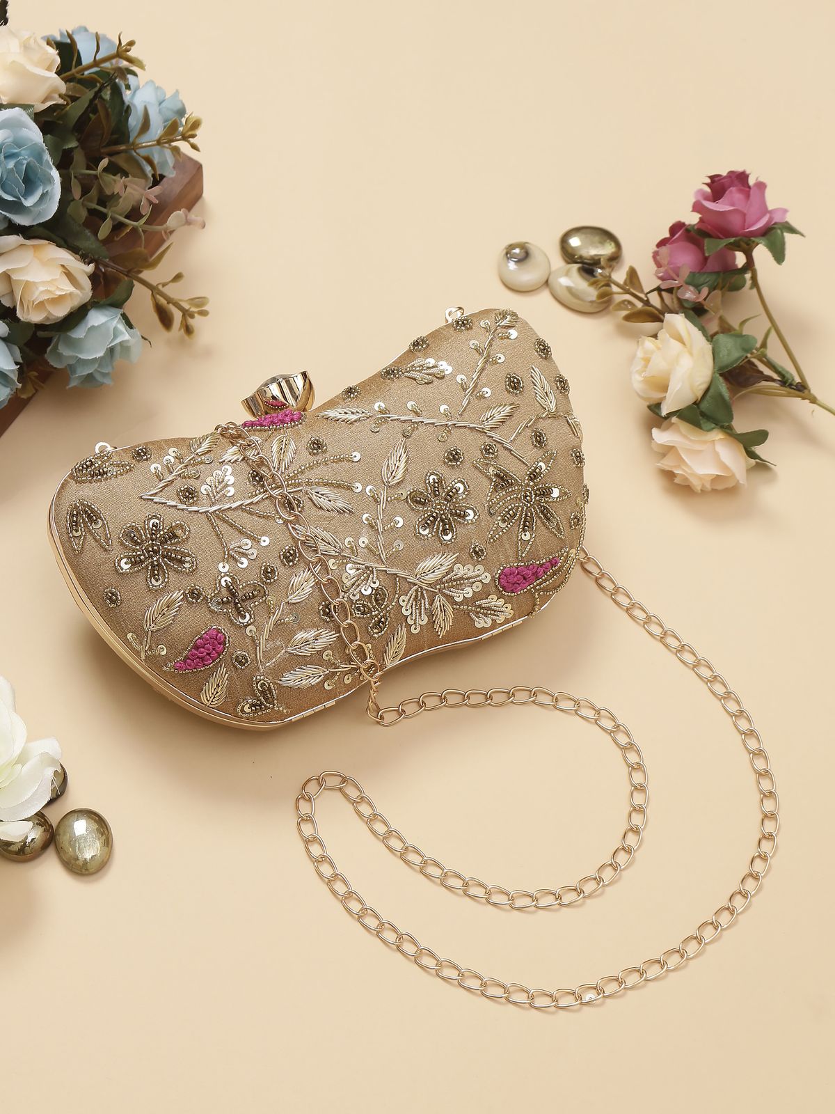 Swisni Embroidered Clutches - SWIS-1030 - Detail View 17