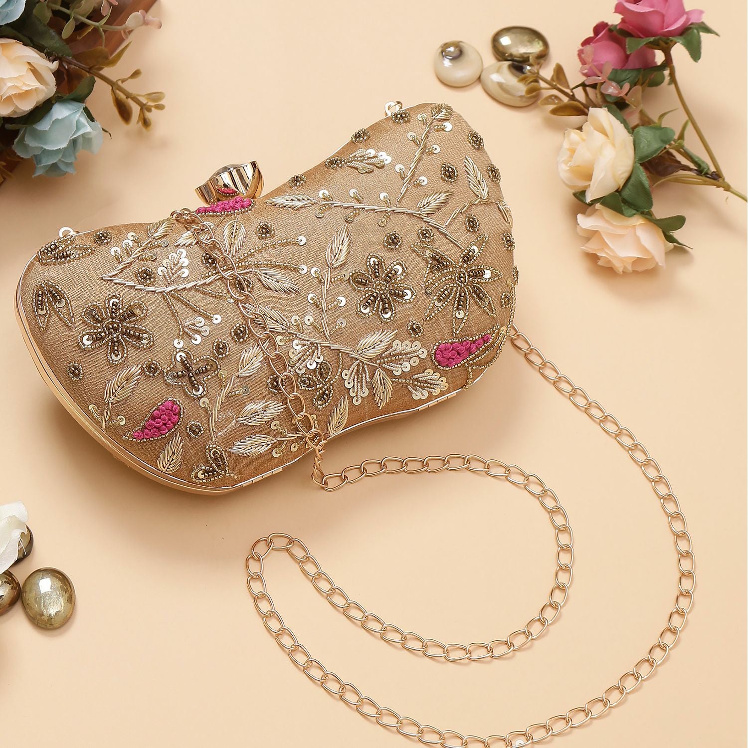 Swisni Embroidered Clutches - SWIS-1030 - Detail View 8