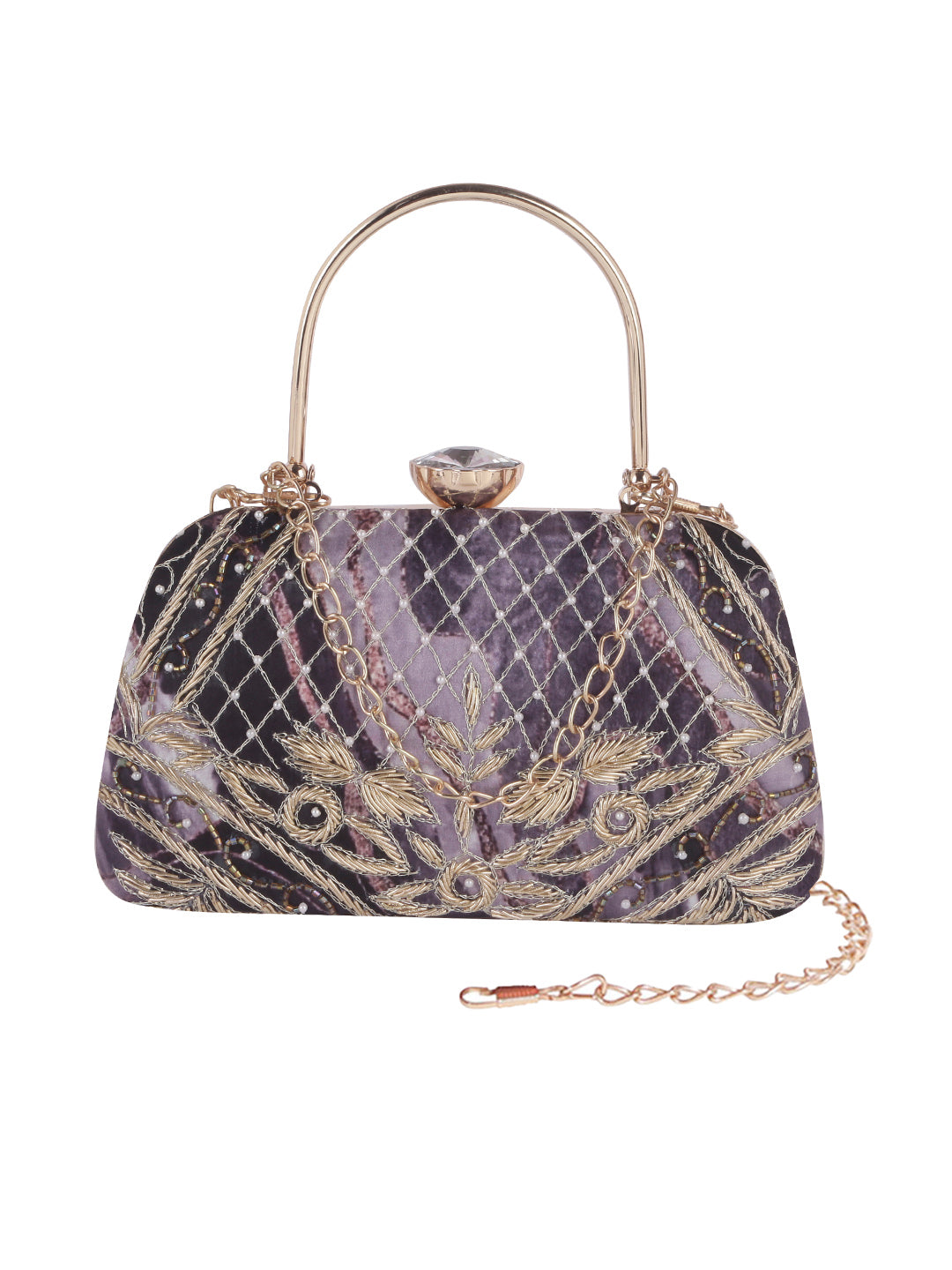 Swisni Embroidered Clutches - SWIS-1032 - Detail View 11