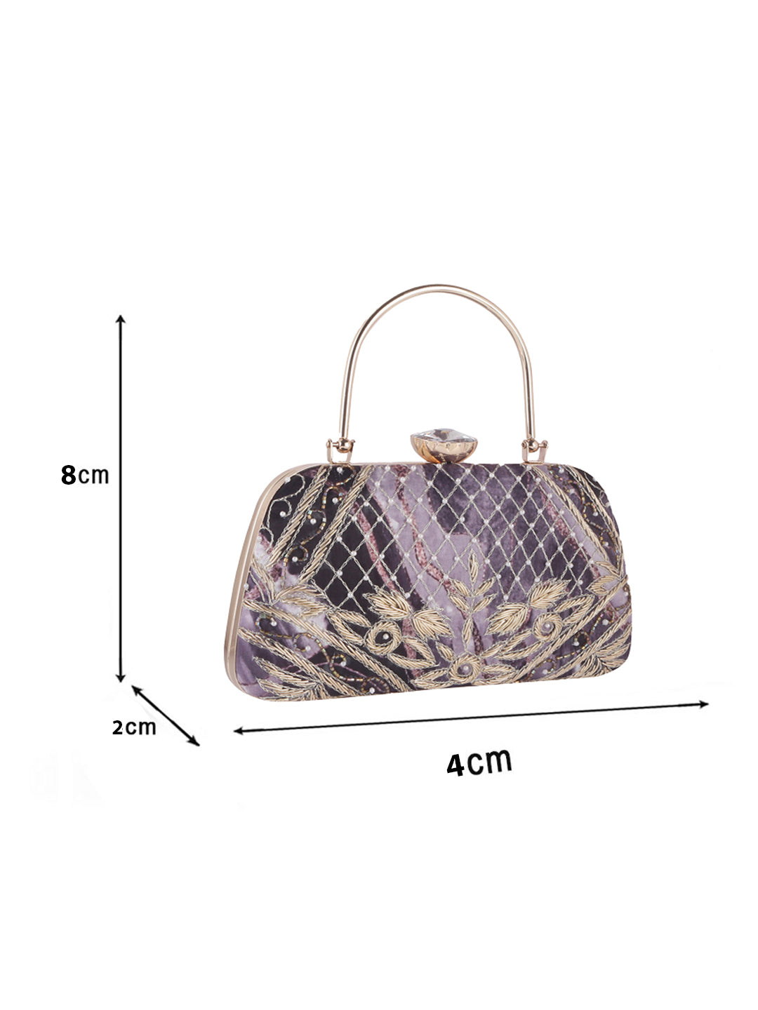 Swisni Embroidered Clutches - SWIS-1032 - Detail View 17