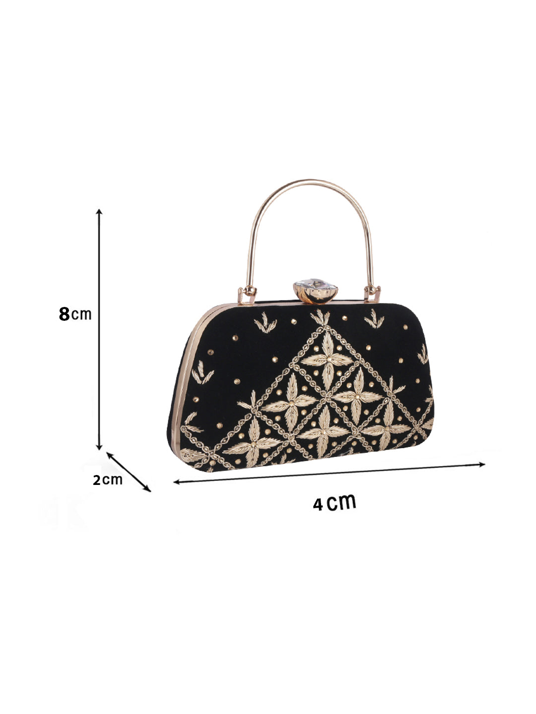 Swisni Embroidered Clutches - SWIS-1033 - Detail View 16