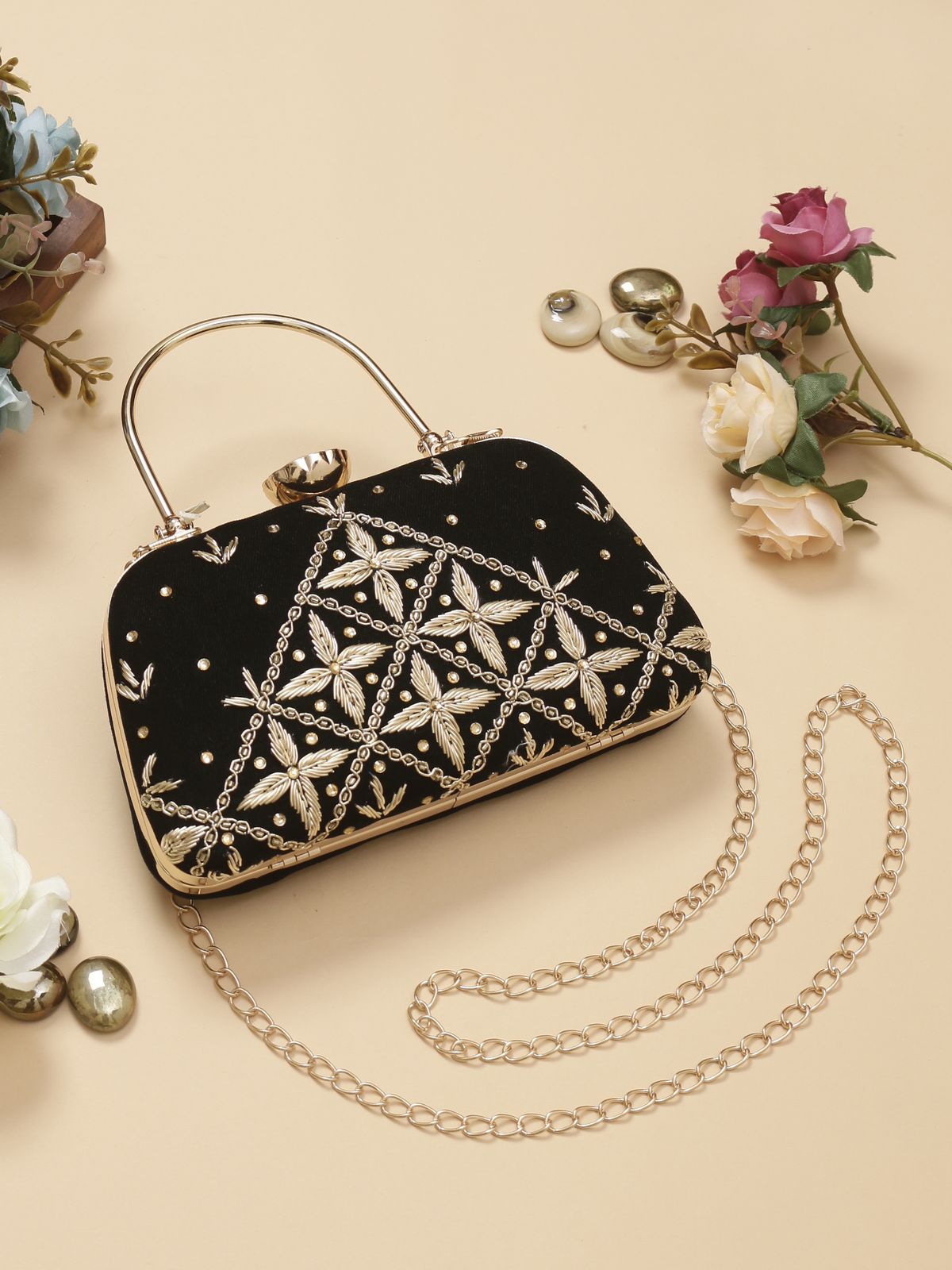 Swisni Embroidered Clutches - SWIS-1033 - Detail View 17
