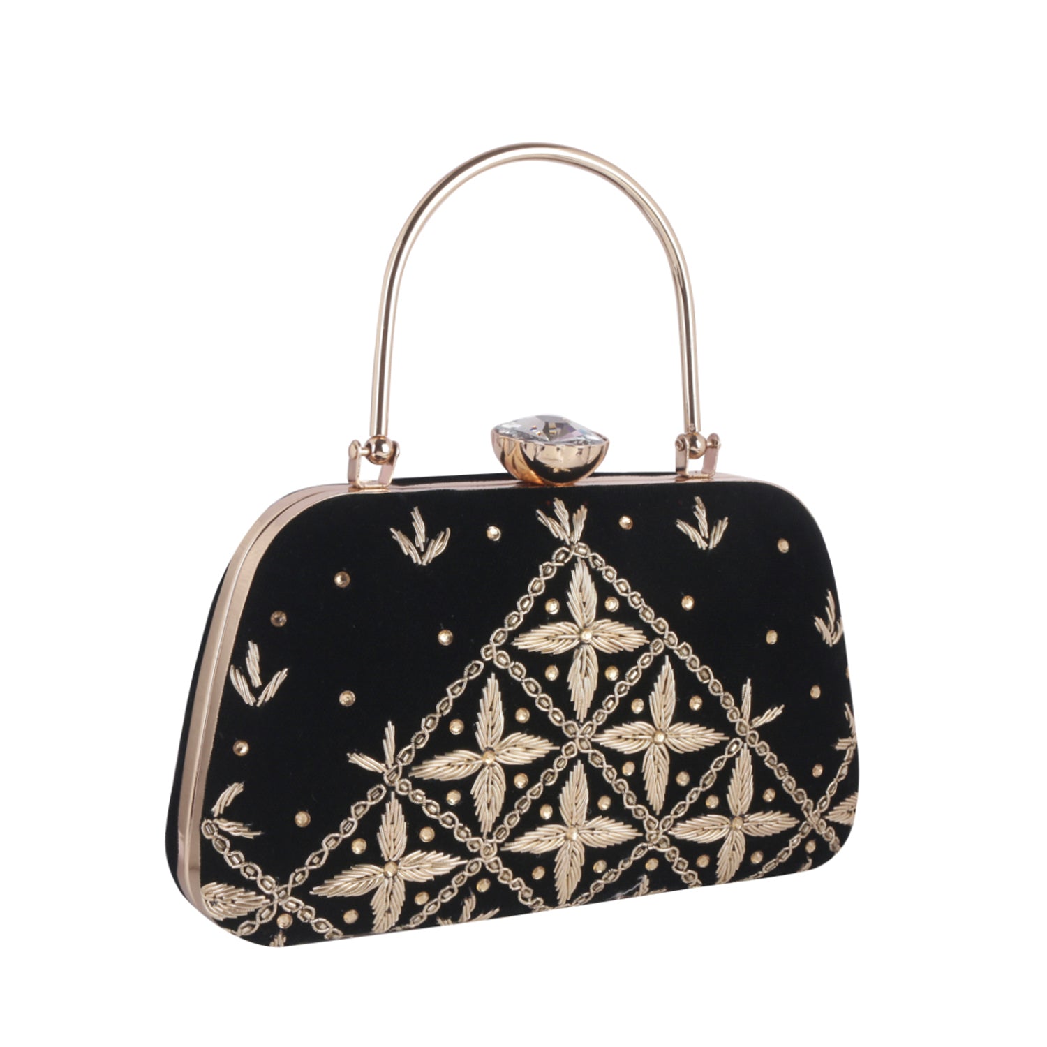 Swisni Embroidered Clutches - SWIS-1033 - Detail View 3