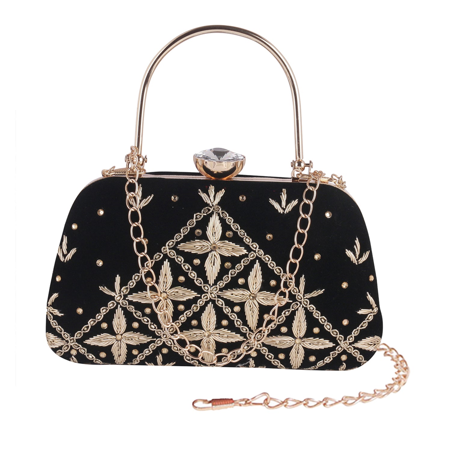 Swisni Embroidered Clutches - SWIS-1033 - Detail View 6