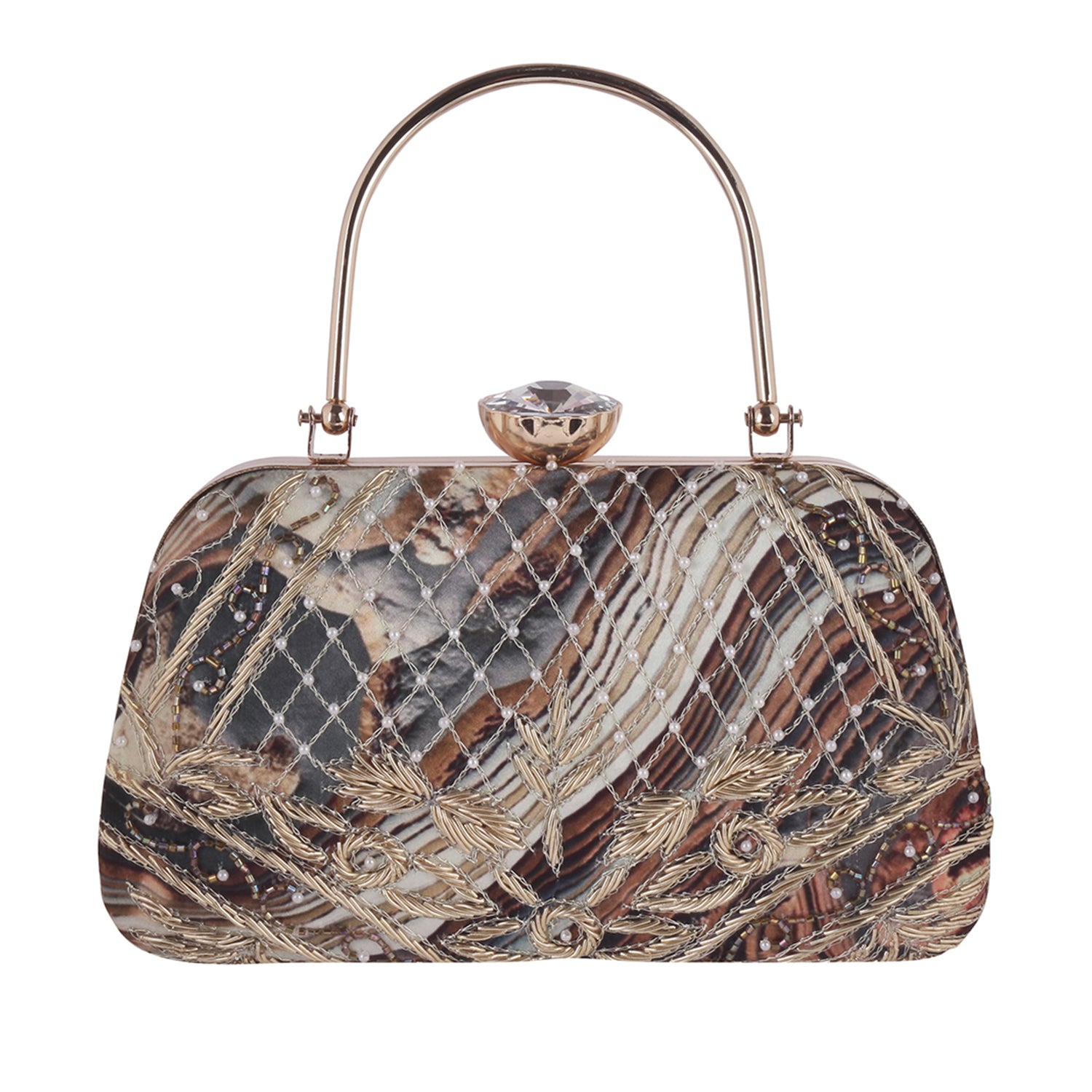 Swisni Embroidered Clutches - SWIS-1035 - Detail View 4