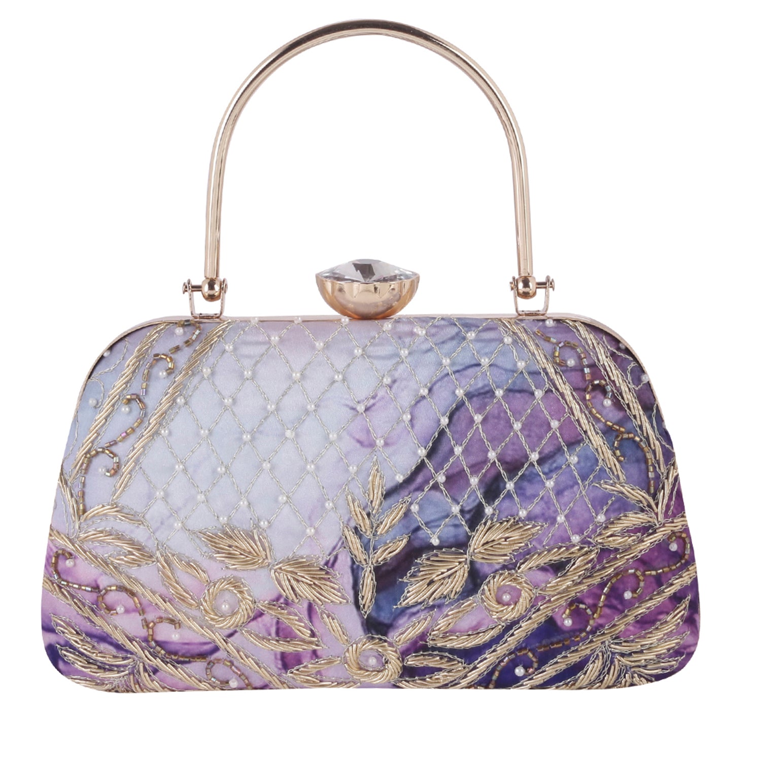 Swisni Embroidered Clutches - SWIS-1036 - Detail View 2