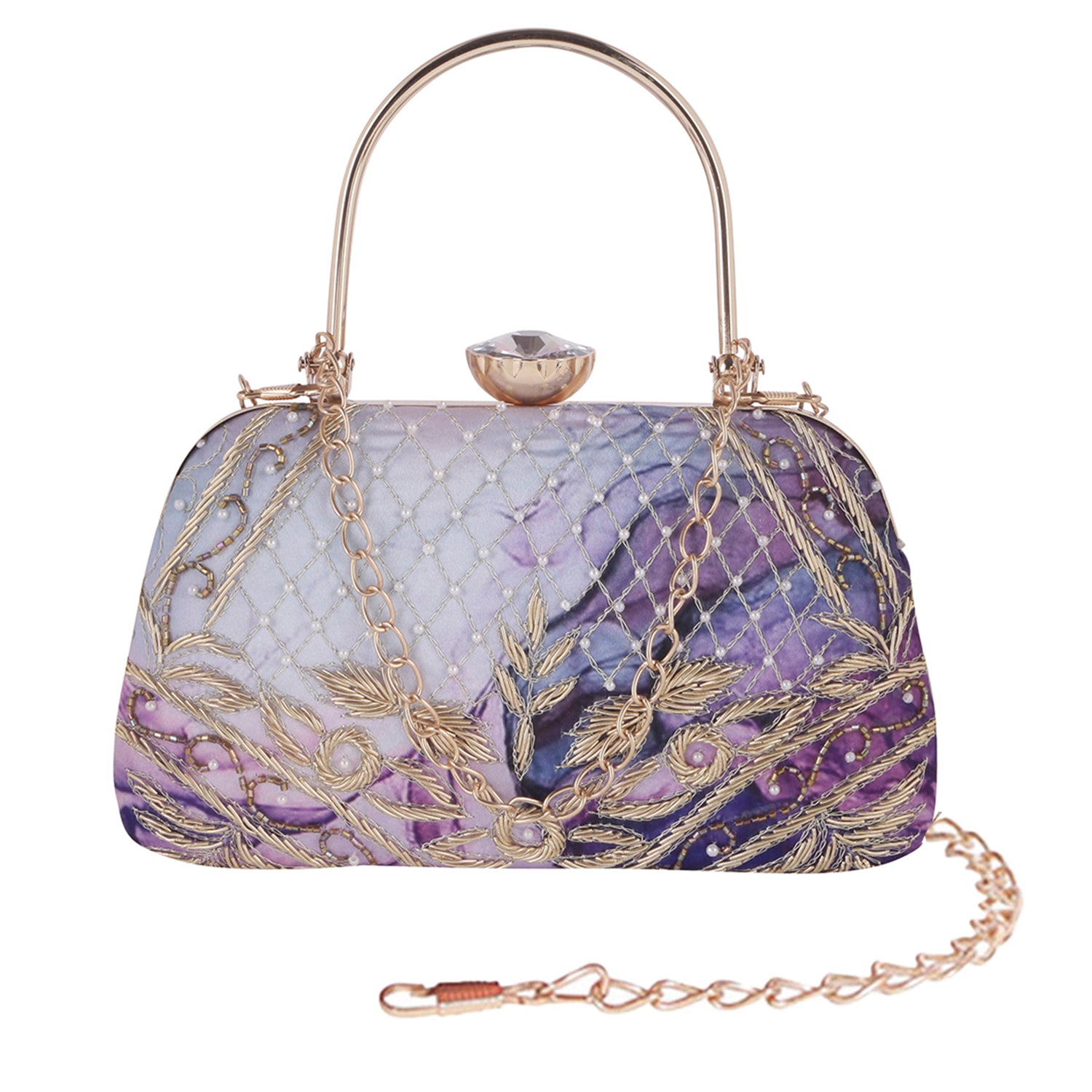 Swisni Embroidered Clutches - SWIS-1036 - Detail View 6
