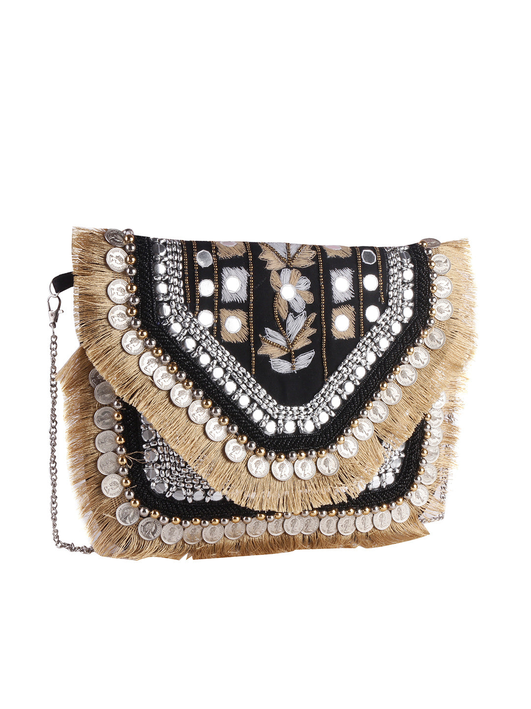 Swisni Banjara Boho Bag - SWIS-1051 - Detail View 10
