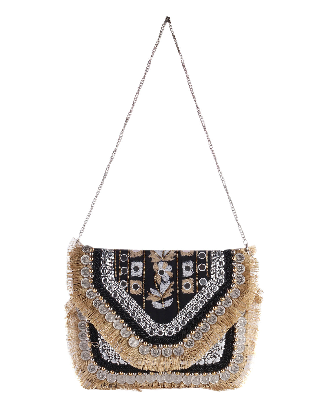 Swisni Banjara Boho Bag - SWIS-1051 - Detail View 11