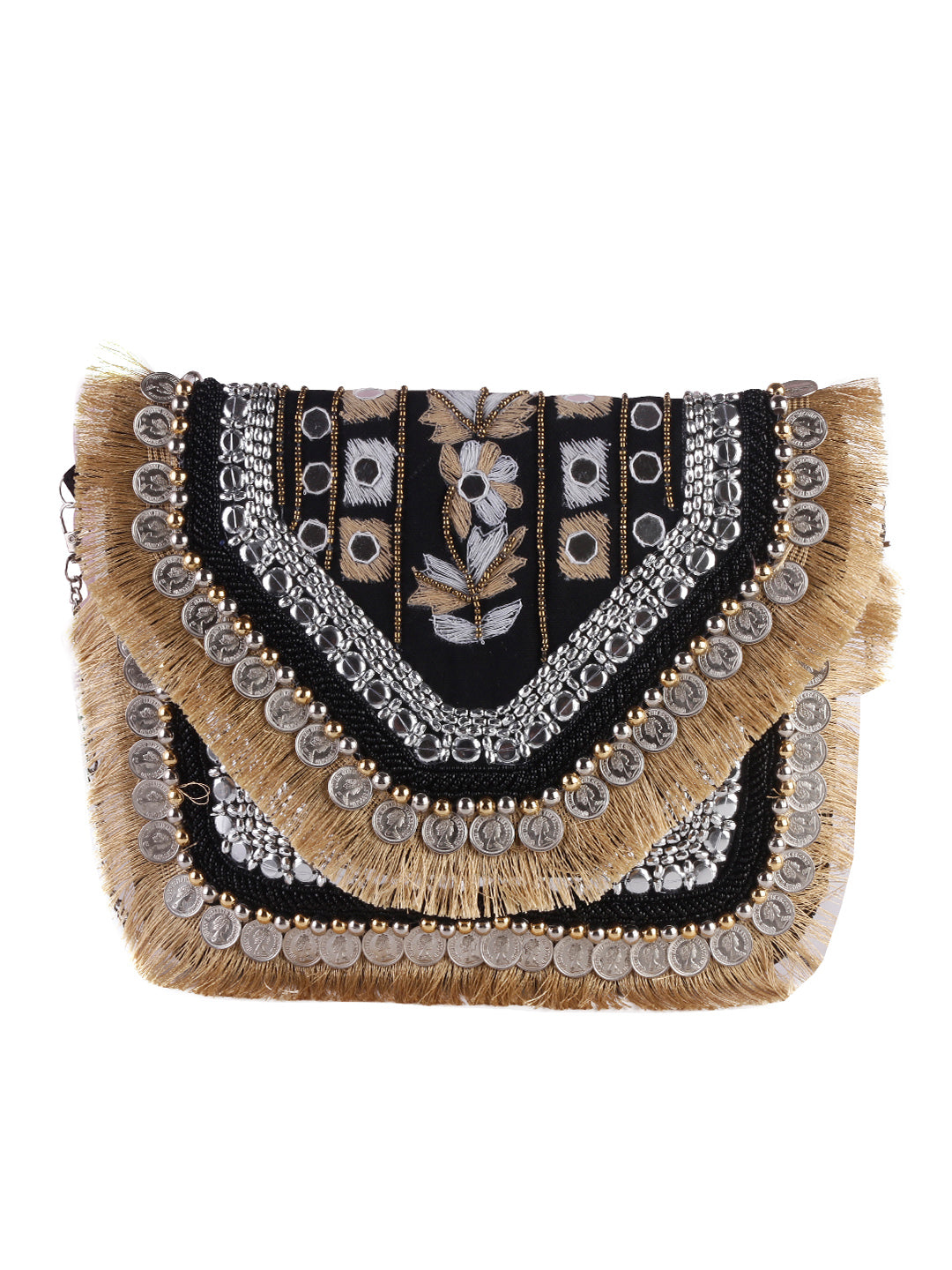 Swisni Banjara Boho Bag - SWIS-1051 - Detail View 9