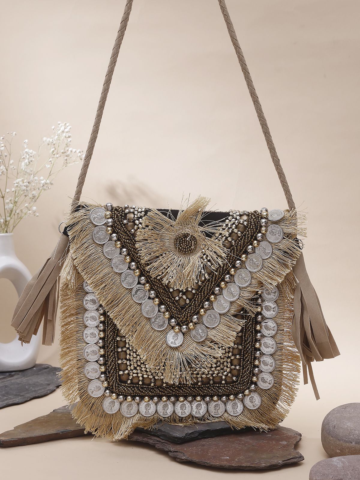 Swisni Banjara Boho Bag - SWIS-1052 - Creative View