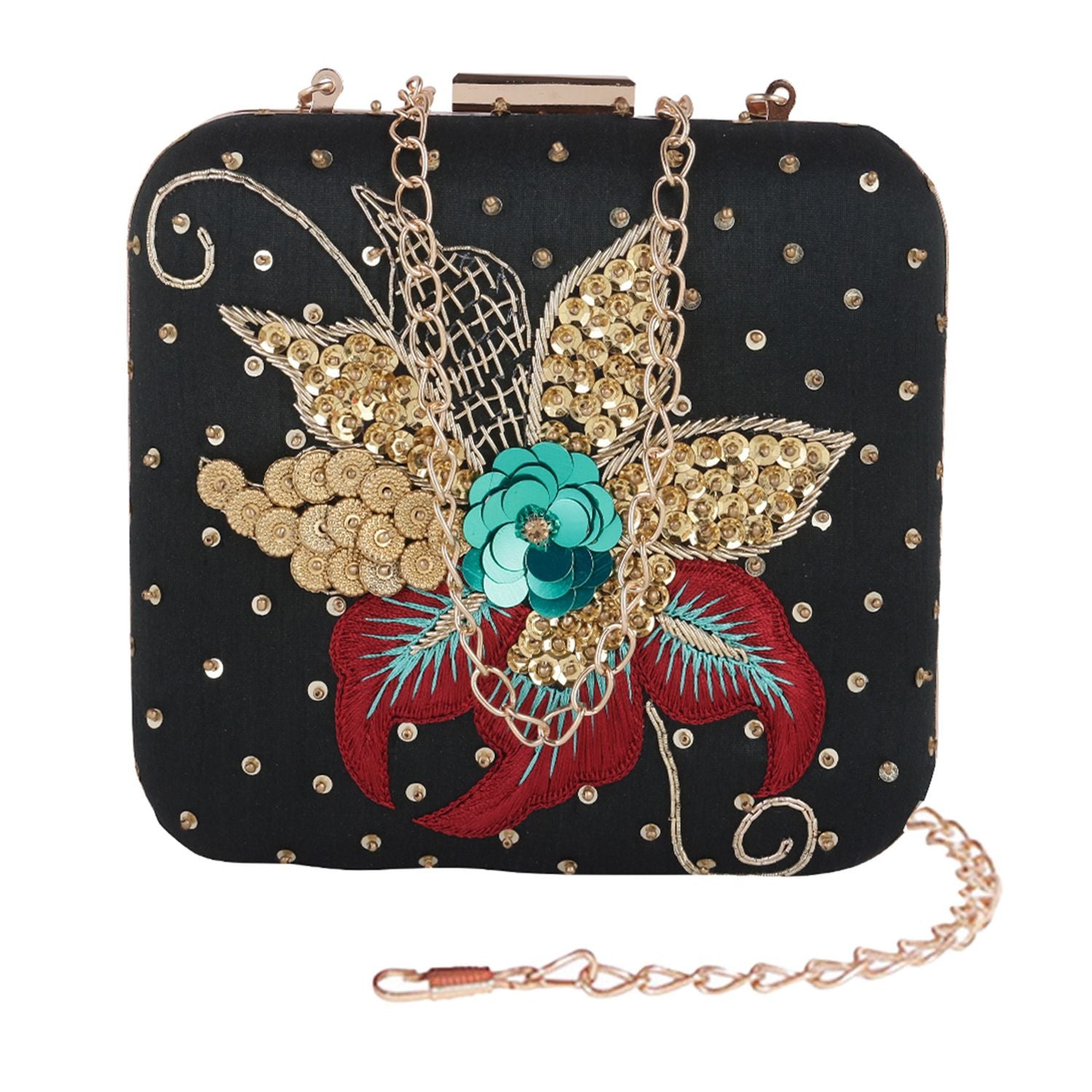 Swisni Embroidered Clutches - SWIS-1053 - Detail View 5