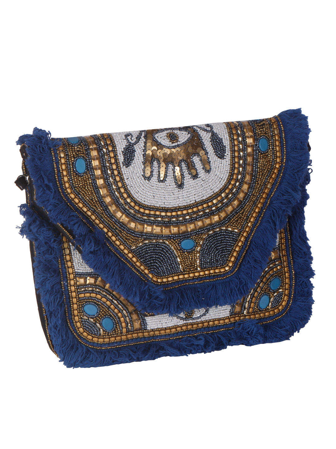 Swisni Banjara Boho Bag - SWIS-1121 - Detail View 4