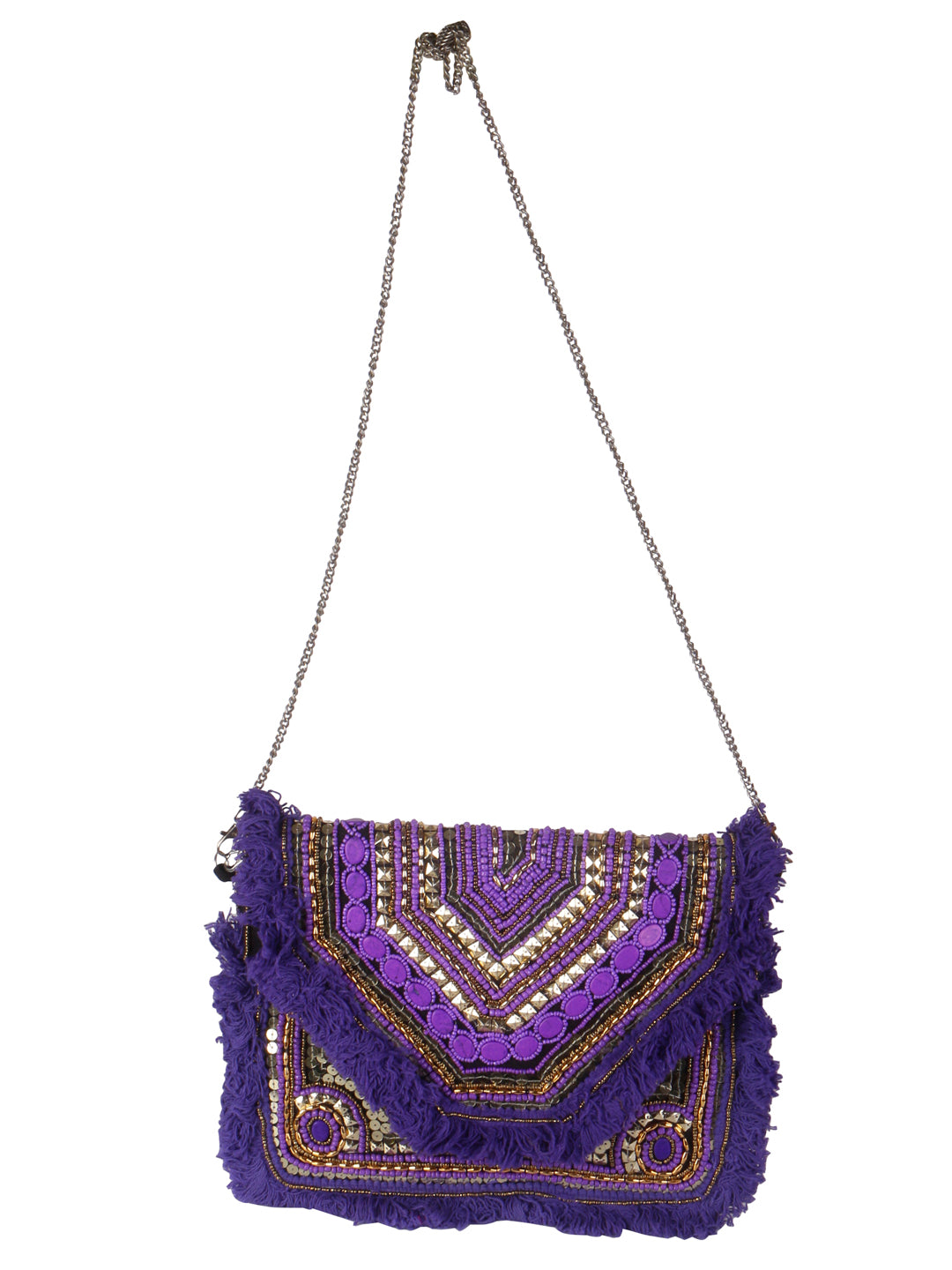 Swisni Banjara Boho Bag - SWIS-1122 - Detail View 2