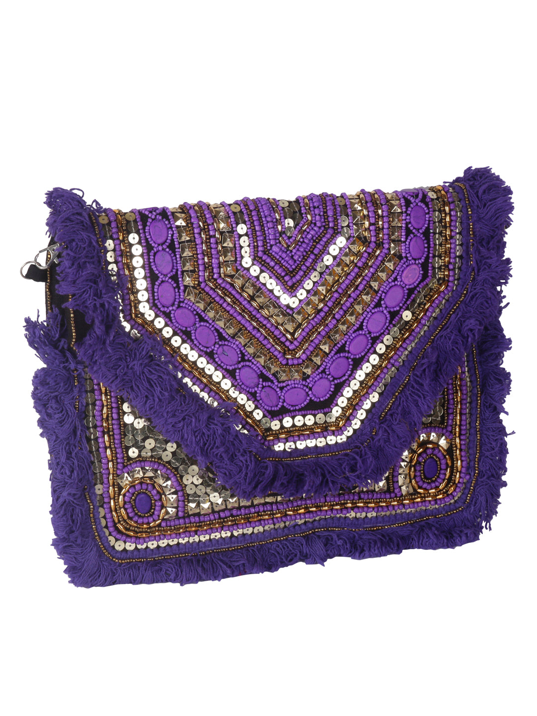 Swisni Banjara Boho Bag - SWIS-1122 - Detail View 4