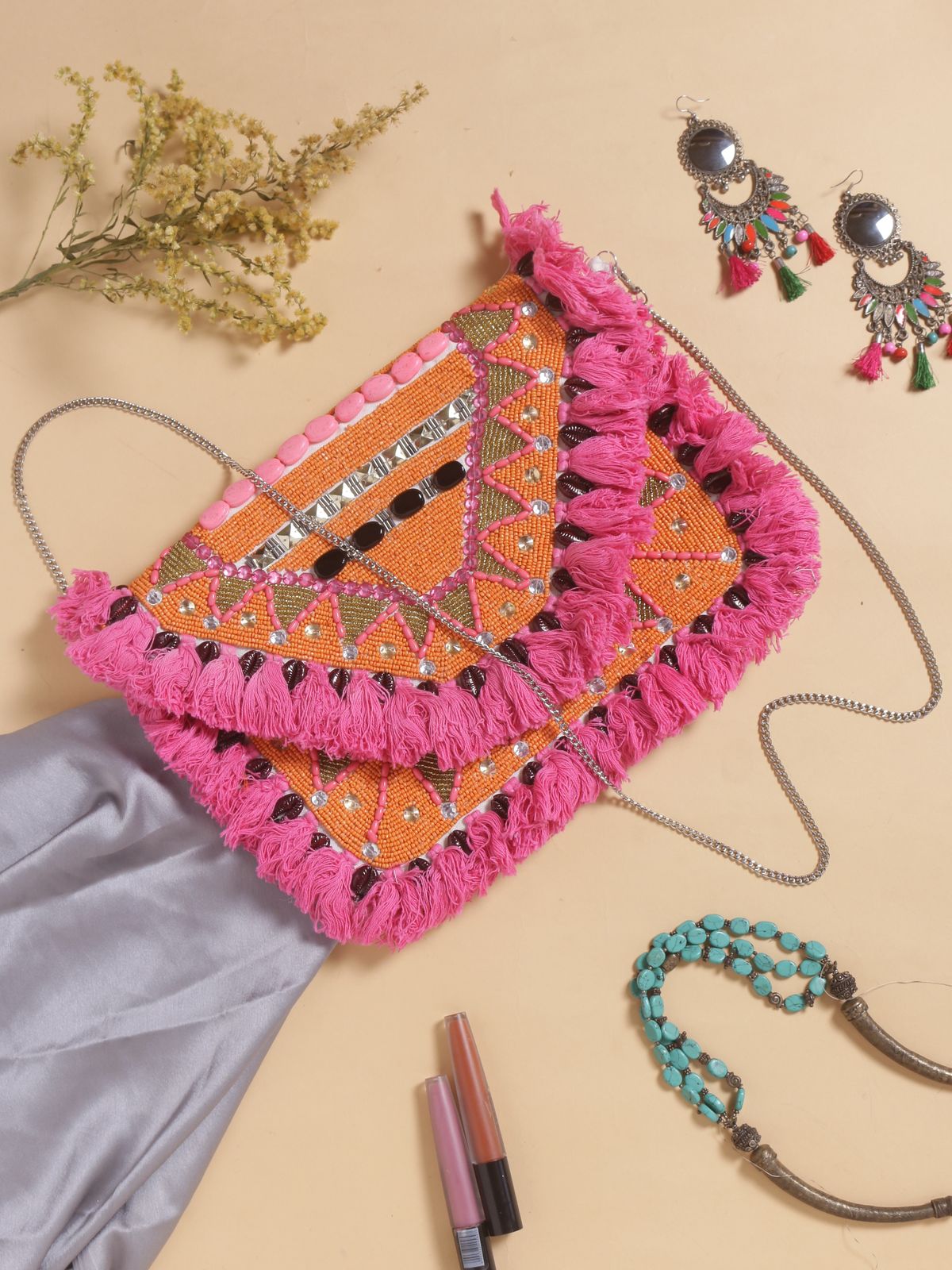 Swisni Banjara Boho Bag - SWIS-1125 - Creative View