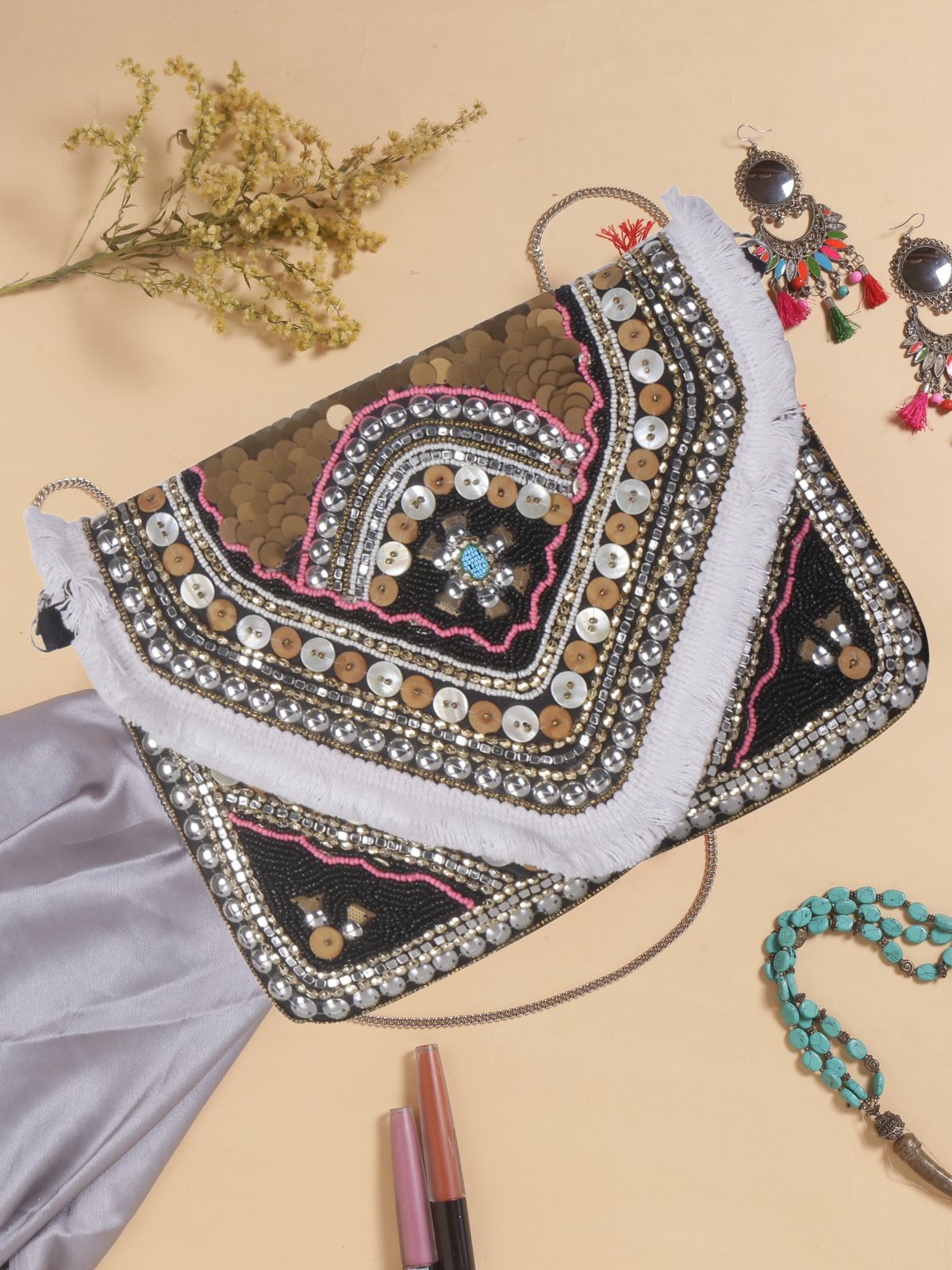Swisni Banjara Boho Bag - SWIS-1127 - Creative View