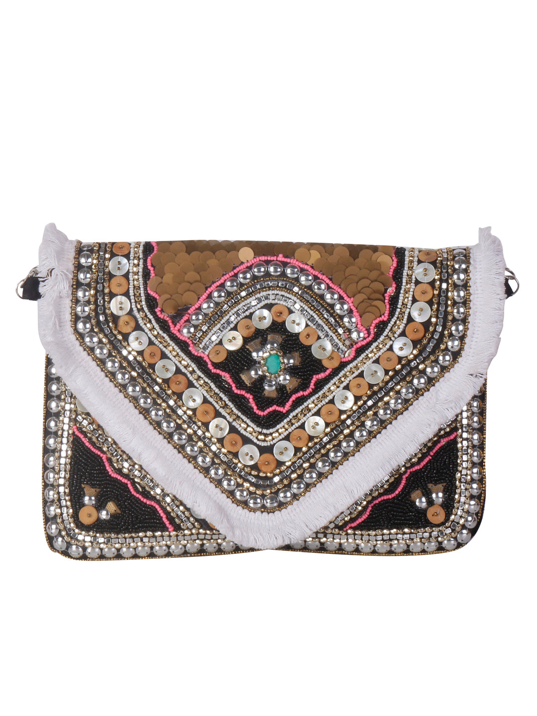 Swisni Banjara Boho Bag - SWIS-1127 - Detail View 3