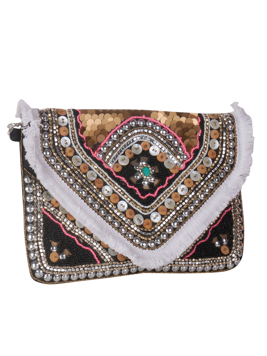 Swisni Banjara Boho Bag - SWIS-1127 - Detail View 4