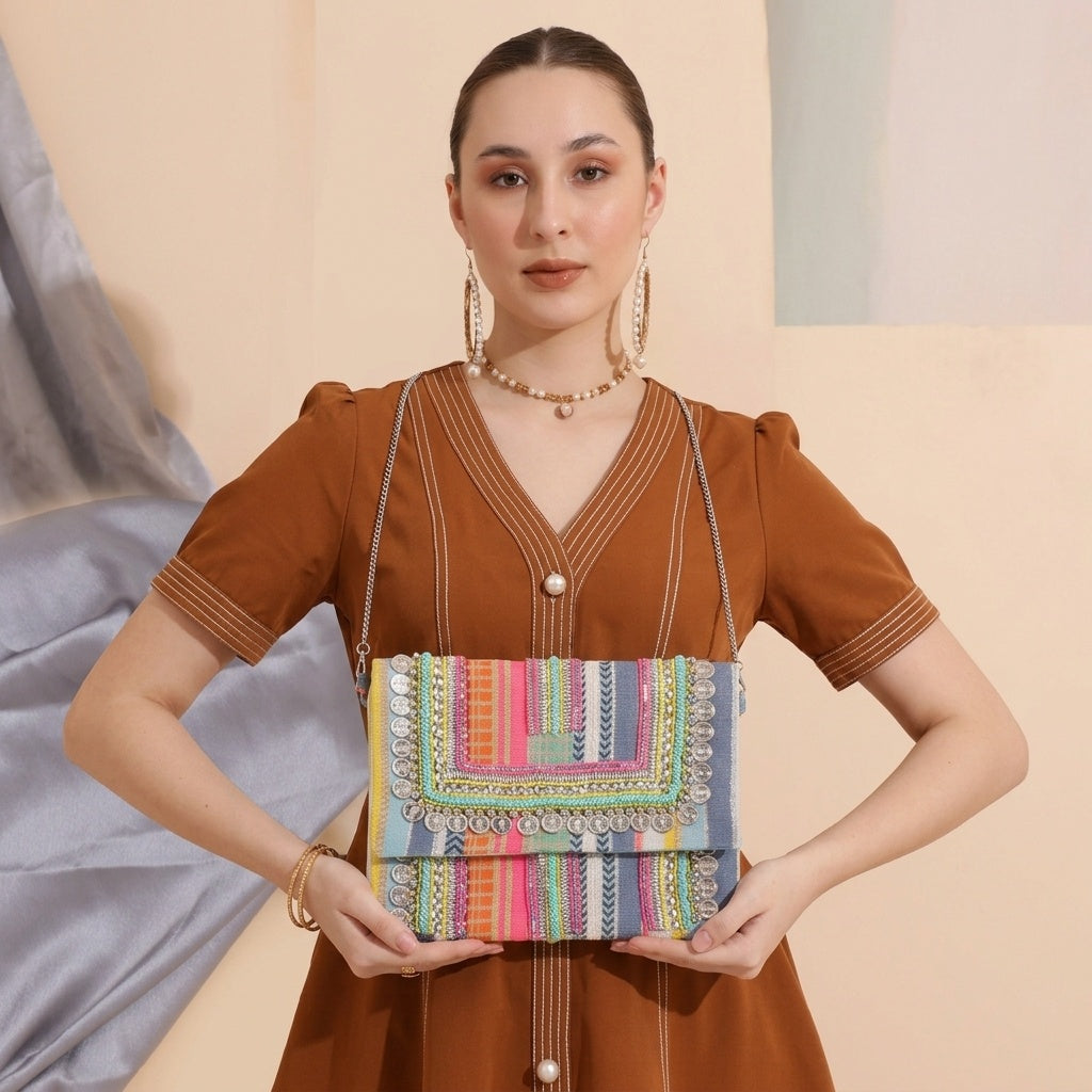 Maitri — Canvas Banjara Boho Bag