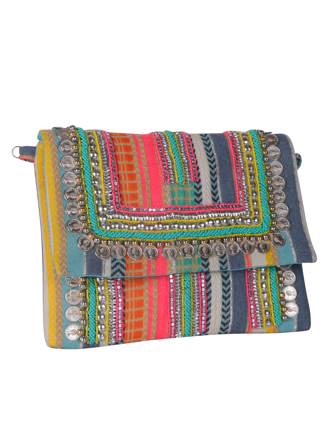 Swisni Banjara Boho Bag - SWIS-1129 - Detail View 4
