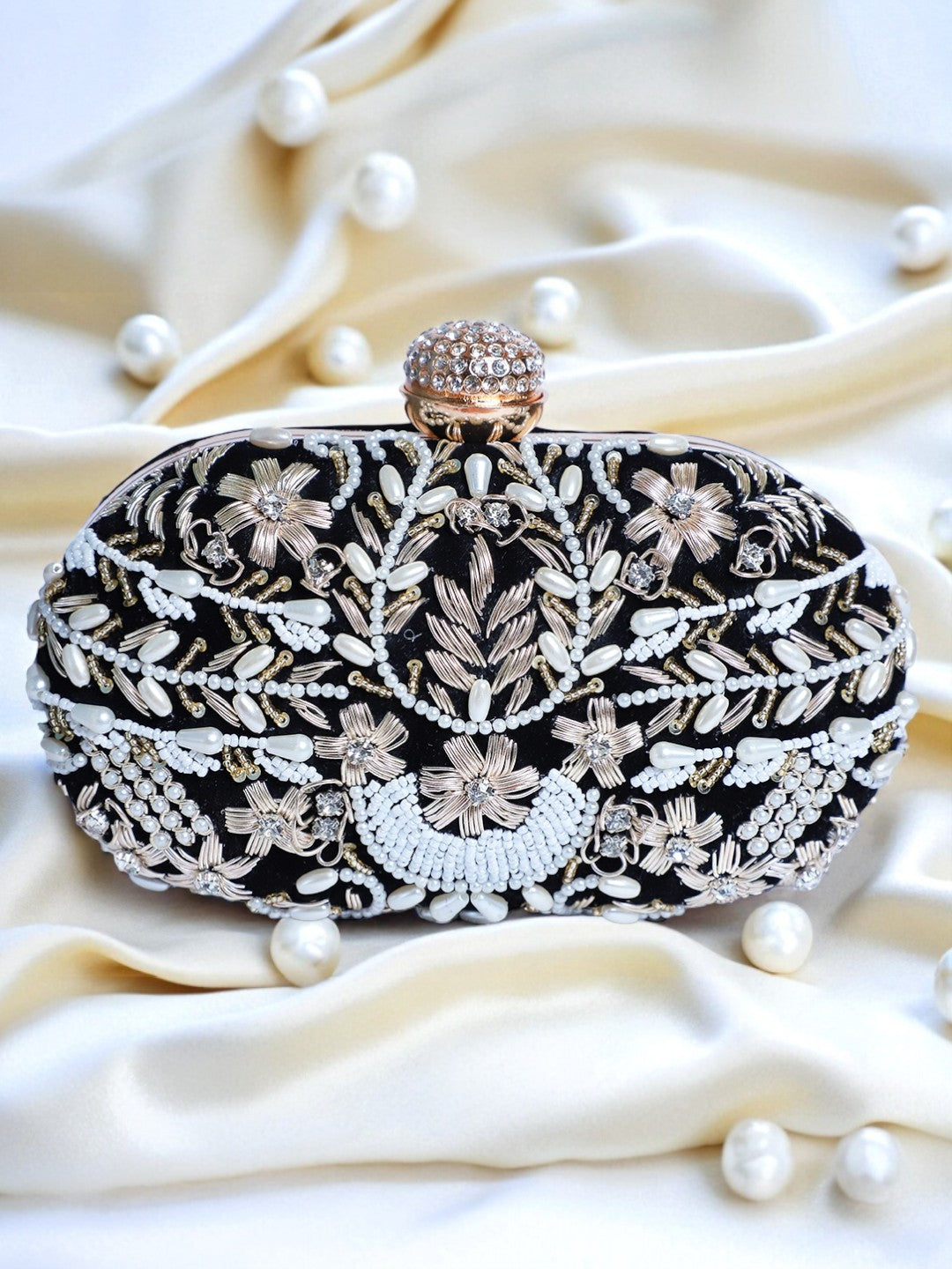 Swisni Embroidered Clutches - SWIS-112 - Detail View 2