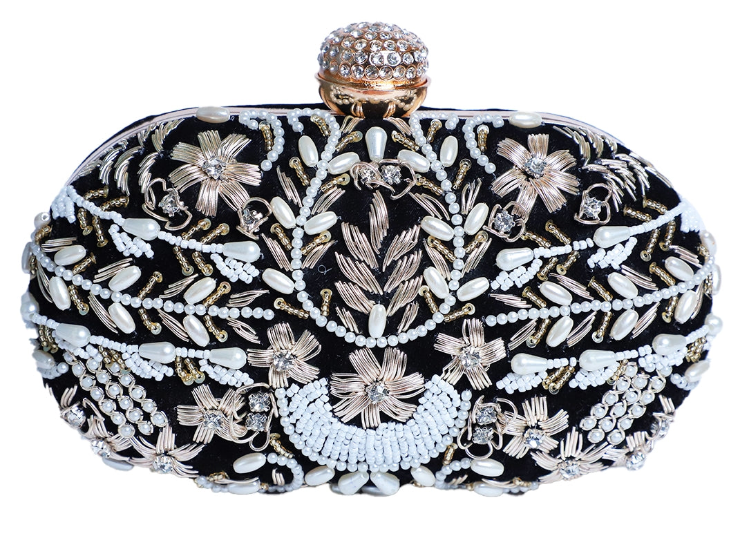 Swisni Embroidered Clutches - SWIS-112 - Detail View 3