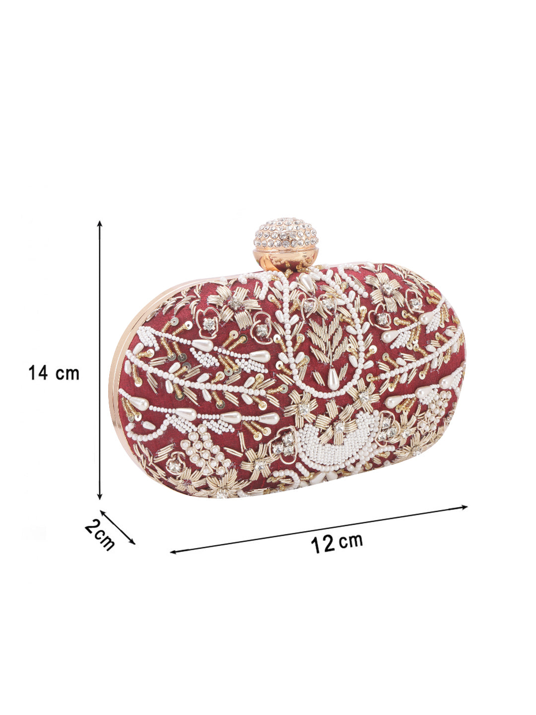 Swisni Embroidered Clutches - SWIS-115 - Detail View 16