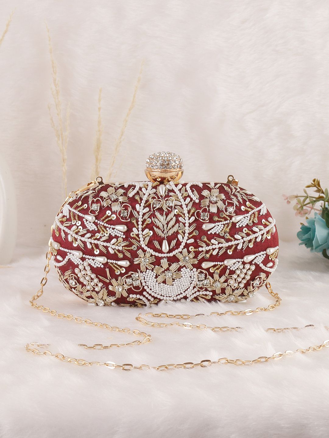 Swisni Embroidered Clutches - SWIS-115 - Detail View 17