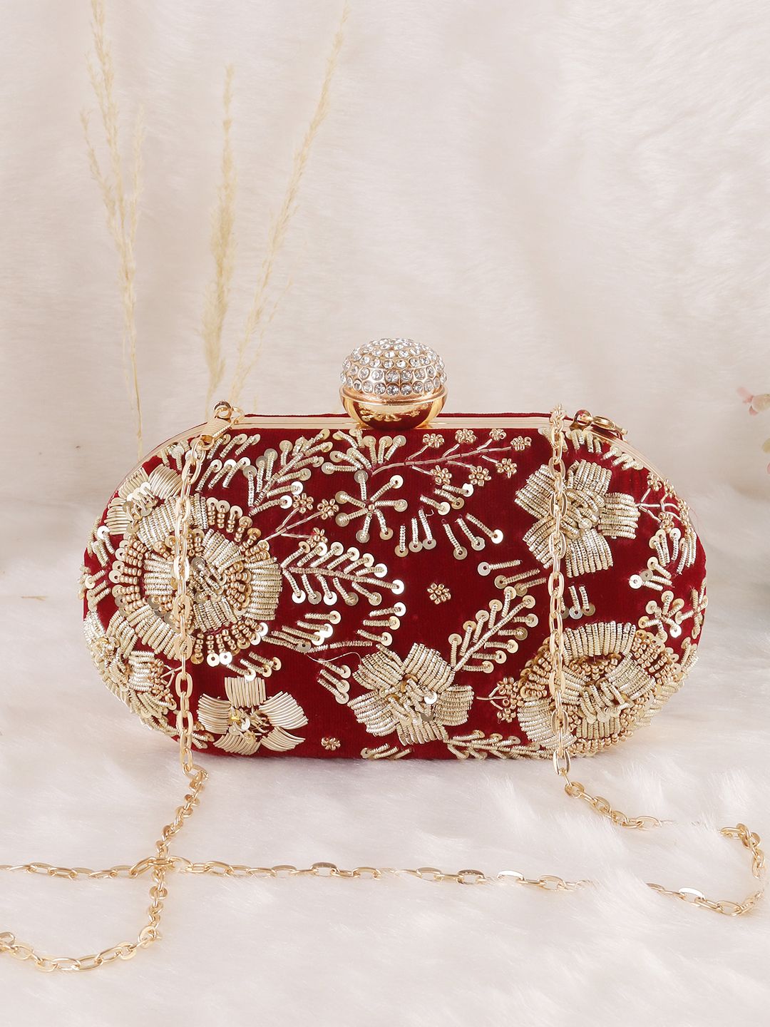 Swisni Embroidered Clutches - SWIS-116 - Detail View 17