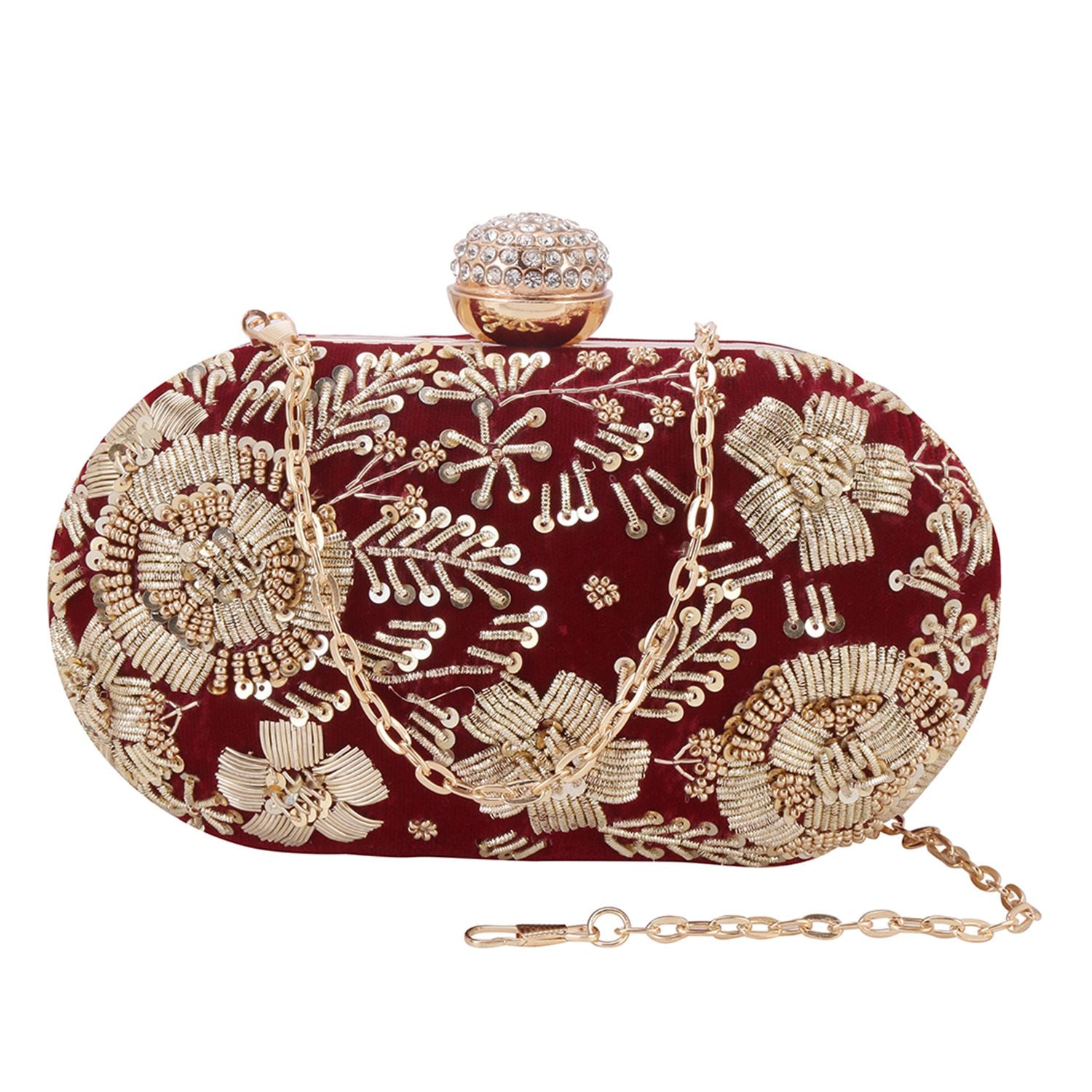Swisni Embroidered Clutches - SWIS-116 - Detail View 5