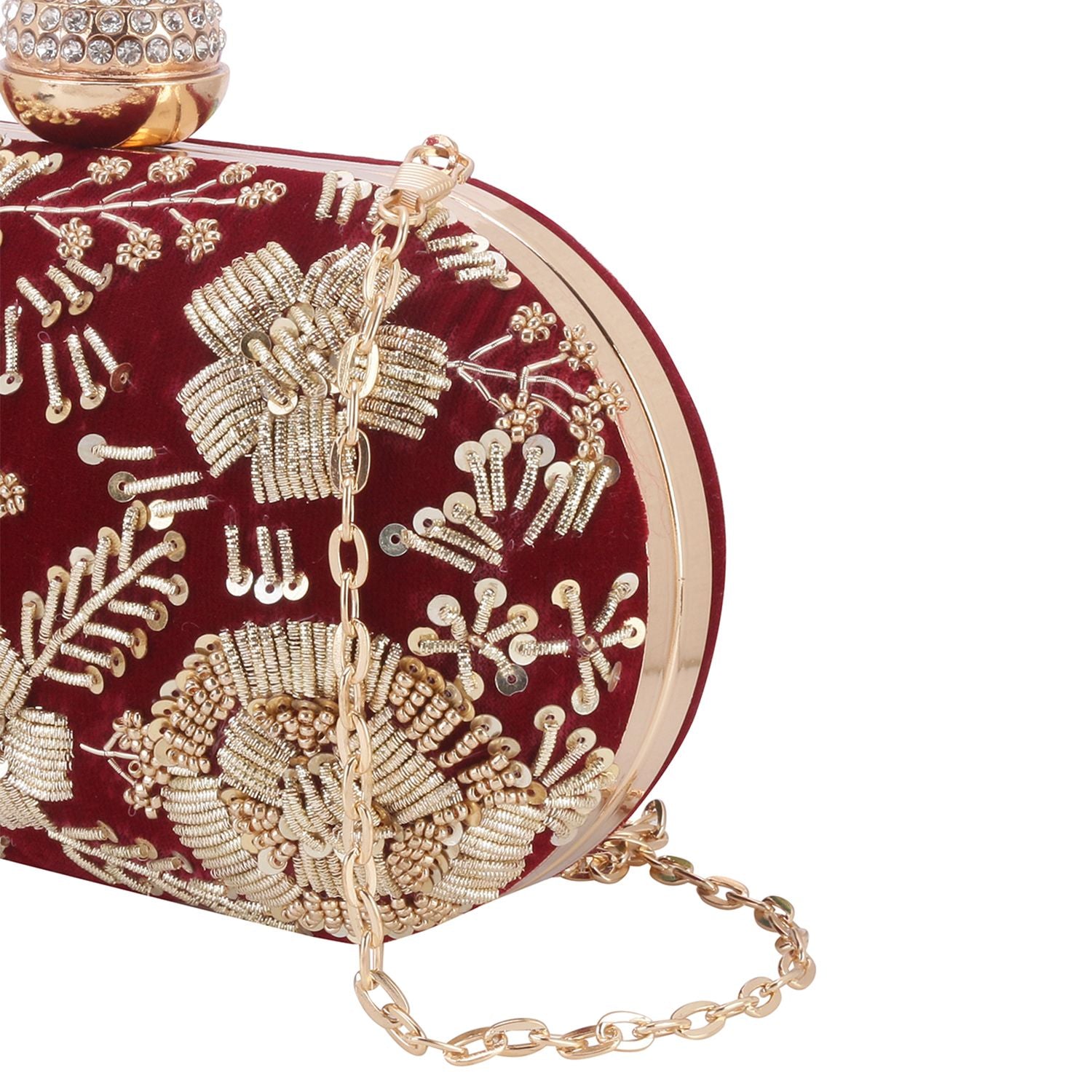 Swisni Embroidered Clutches - SWIS-116 - Detail View 6
