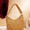 Swisni Chic Moon-Shaped Evening Clutch Bag | SWIS-1246