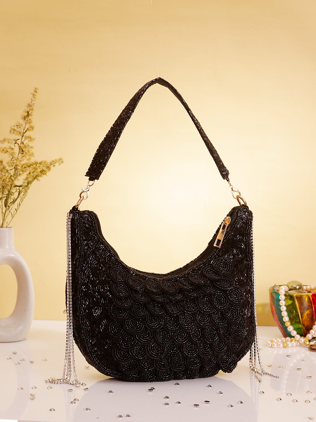 Swisni Moon Clutch - SWIS-1249 - Creative View