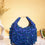 Swisni Chic Moon-Shaped Evening Clutch Bag | SWIS-1250