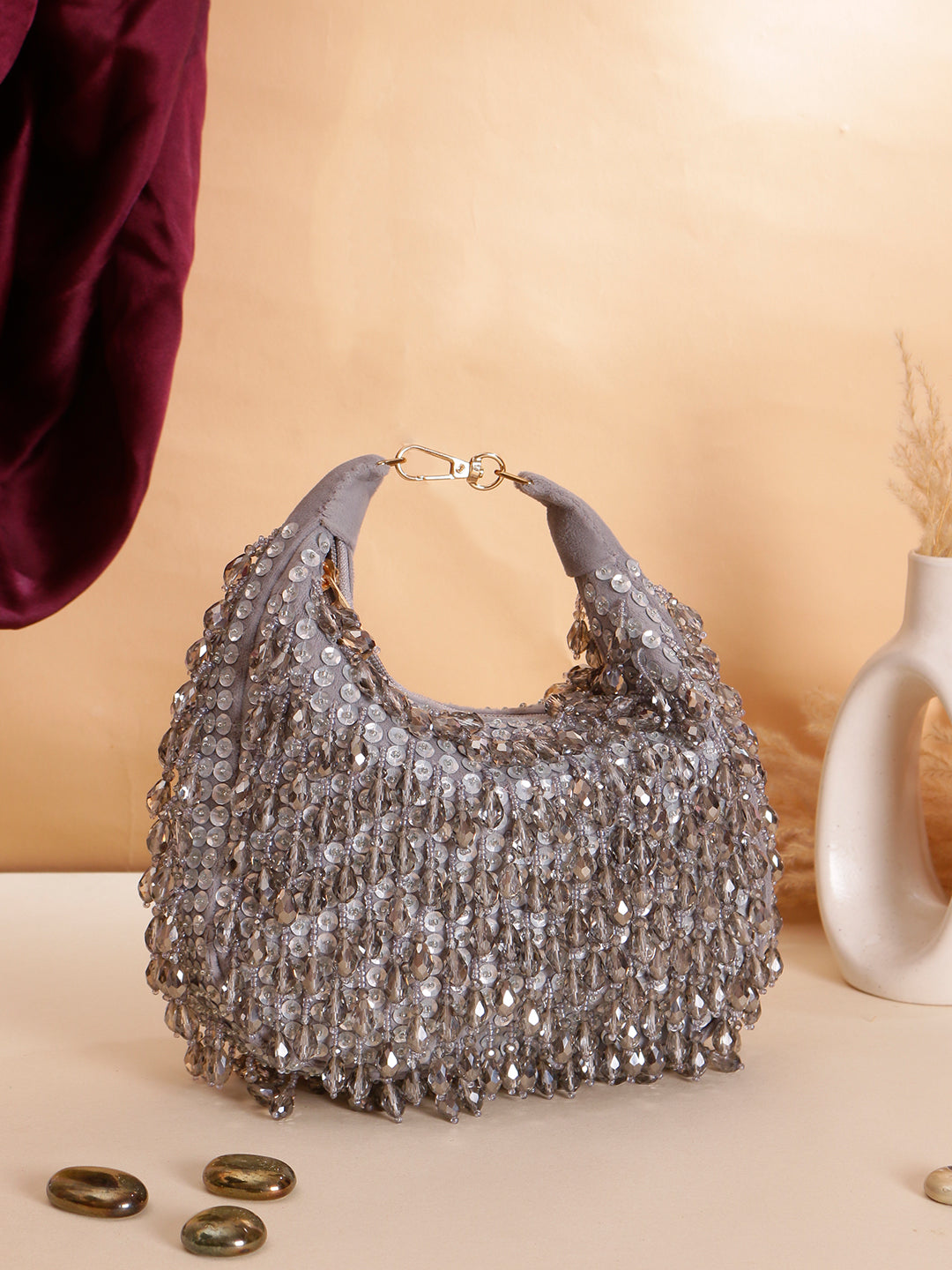 Swisni Moon Clutch - SWIS-1252 - Creative View