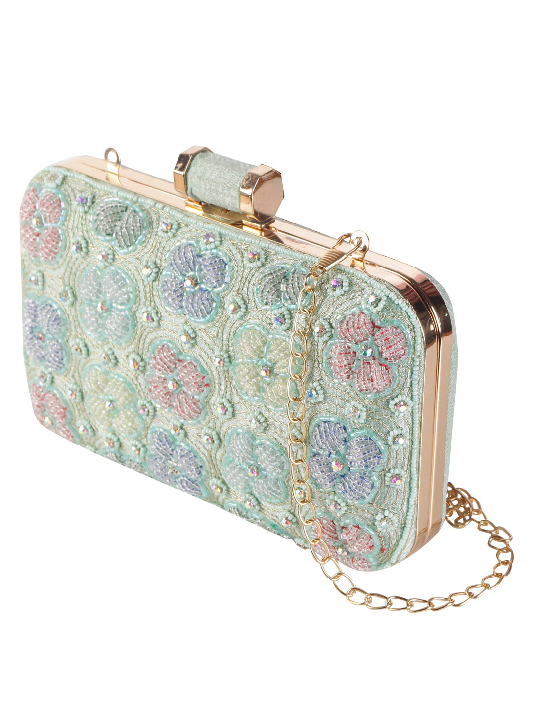 Swisni Embroidered Clutches - SWIS-1276 - Detail View 5