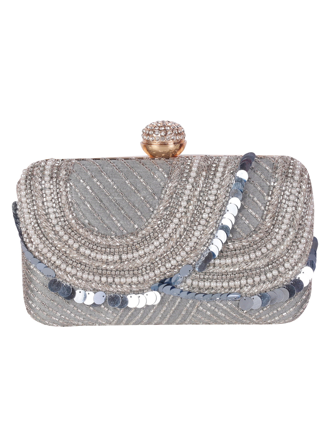 Swisni Embroidered Clutches - SWIS-1296 - Detail View 2