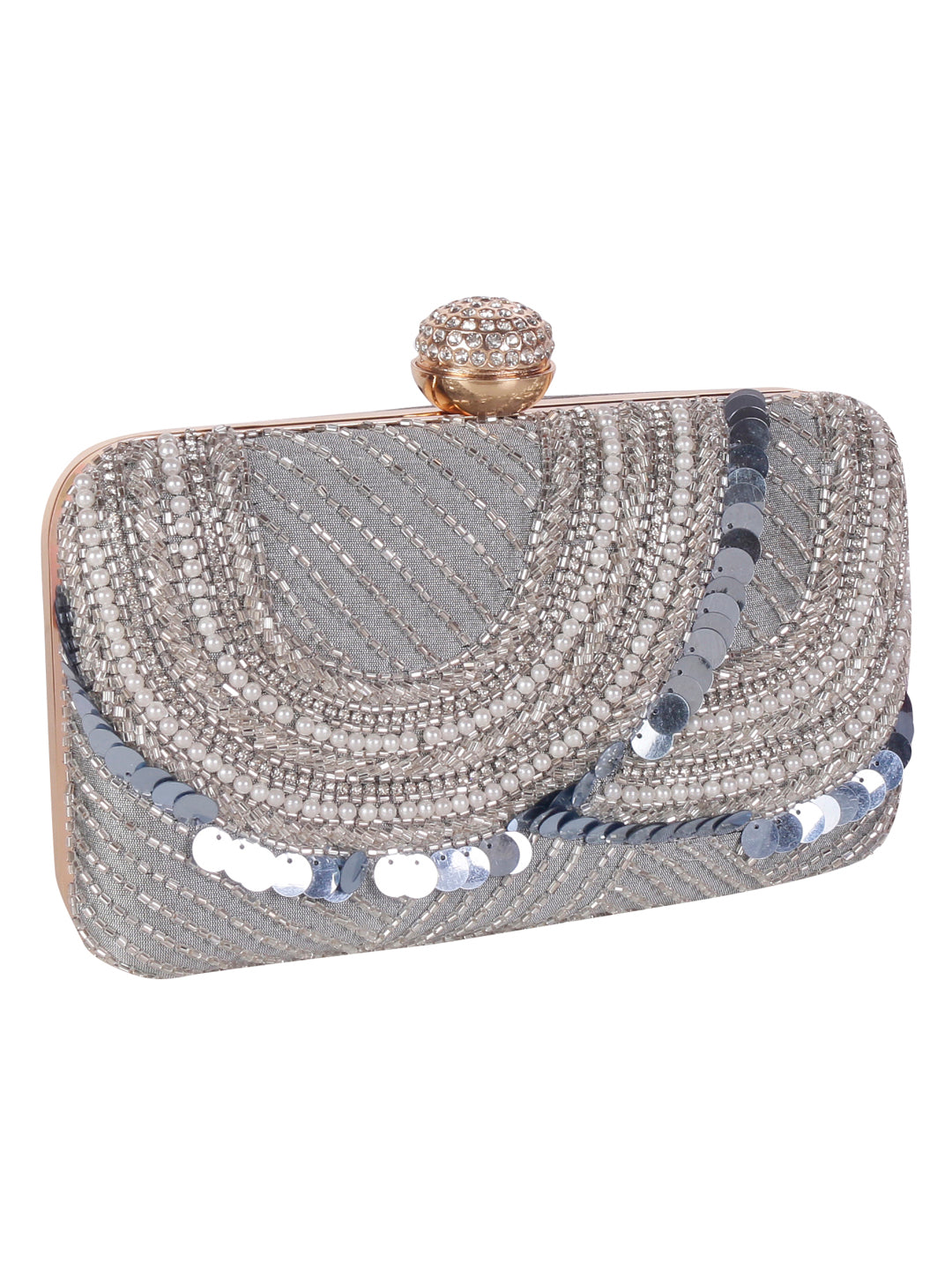 Swisni Embroidered Clutches - SWIS-1296 - Detail View 3