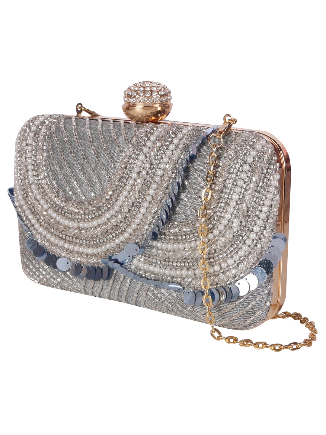 Swisni Embroidered Clutches - SWIS-1296 - Detail View 6