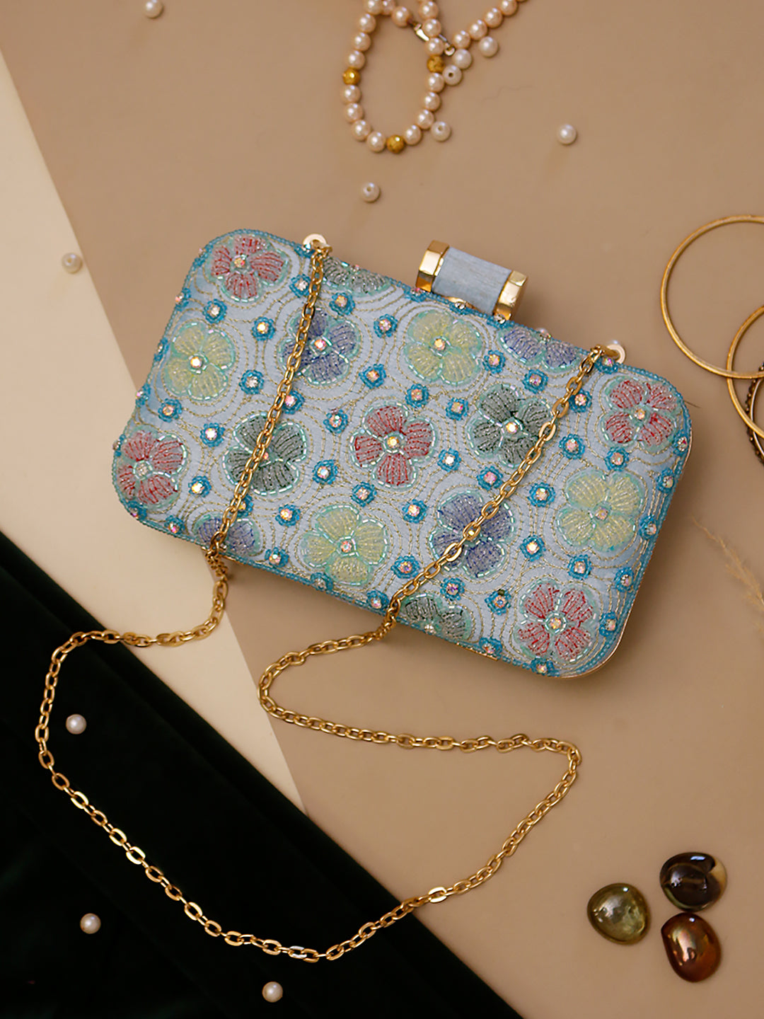 Swisni Embroidered Clutches - SWIS-1299 - Detail View 8