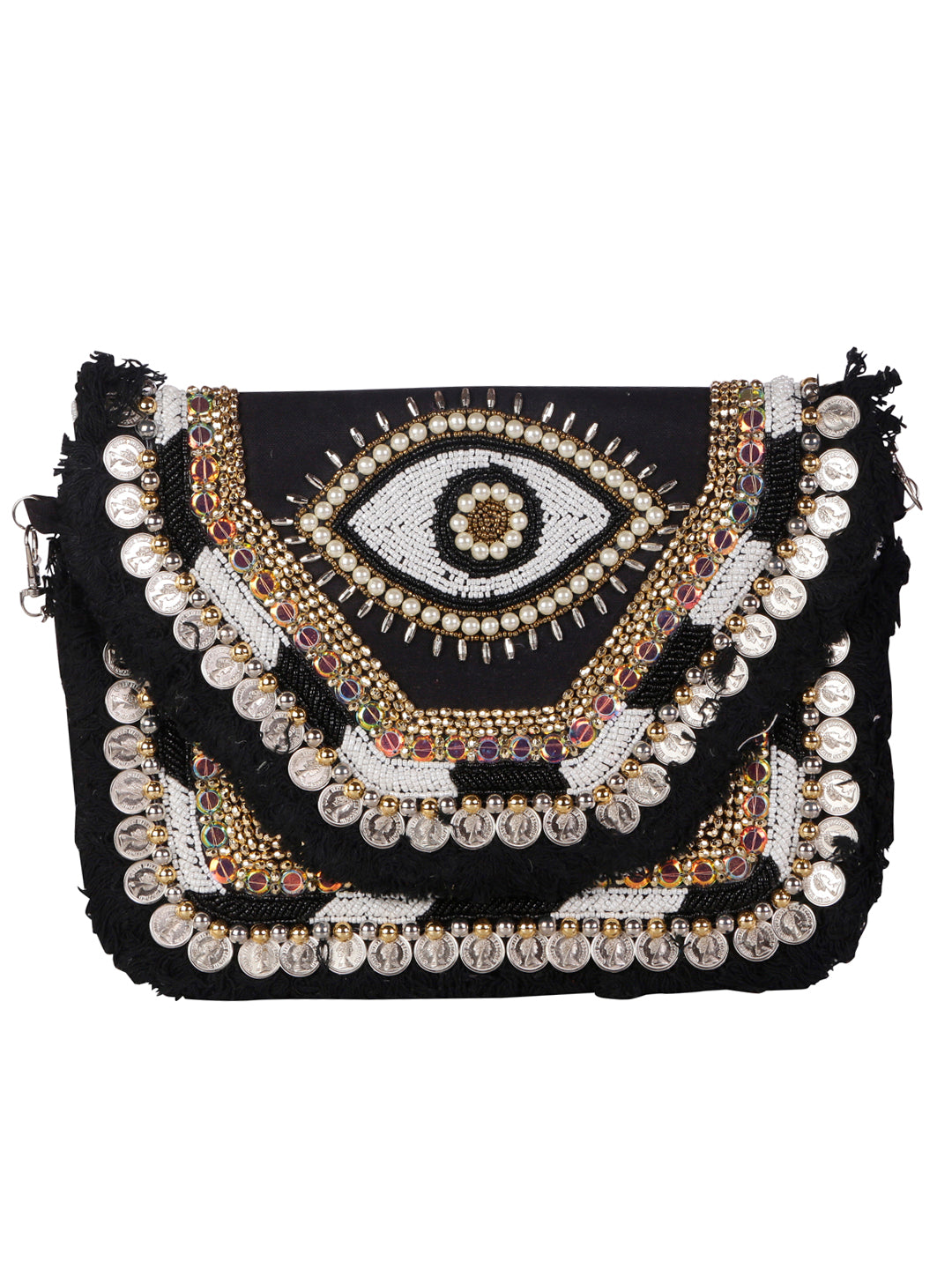 Swisni Banjara Boho Bag - SWIS-1308 - Detail View 2