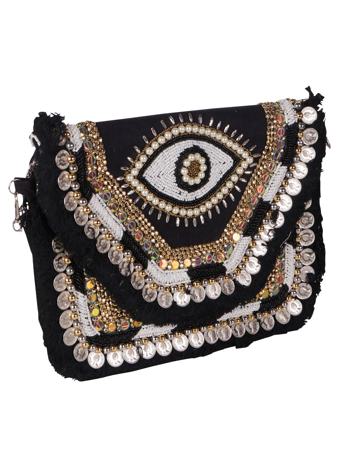 Swisni Banjara Boho Bag - SWIS-1308 - Detail View 3
