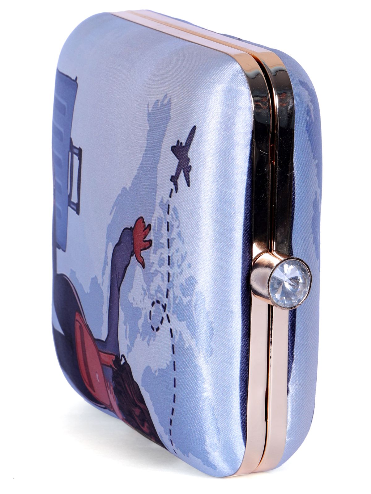 Swisni Printed Clutches - SWIS-1311 - Detail View 2